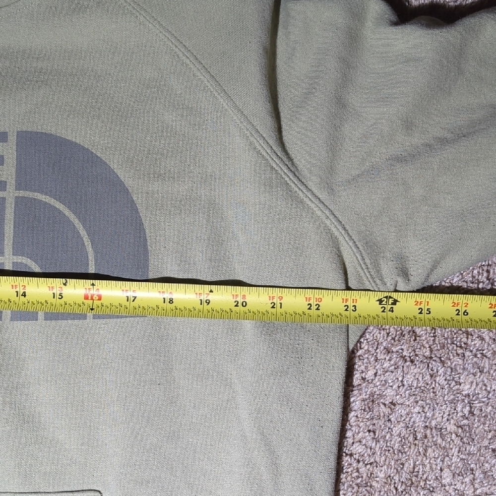The North Face Men's Olive Hoodie - Picture 9 of 10